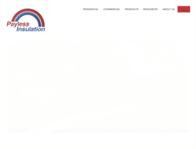 Tablet Screenshot of paylessinsulation.com
